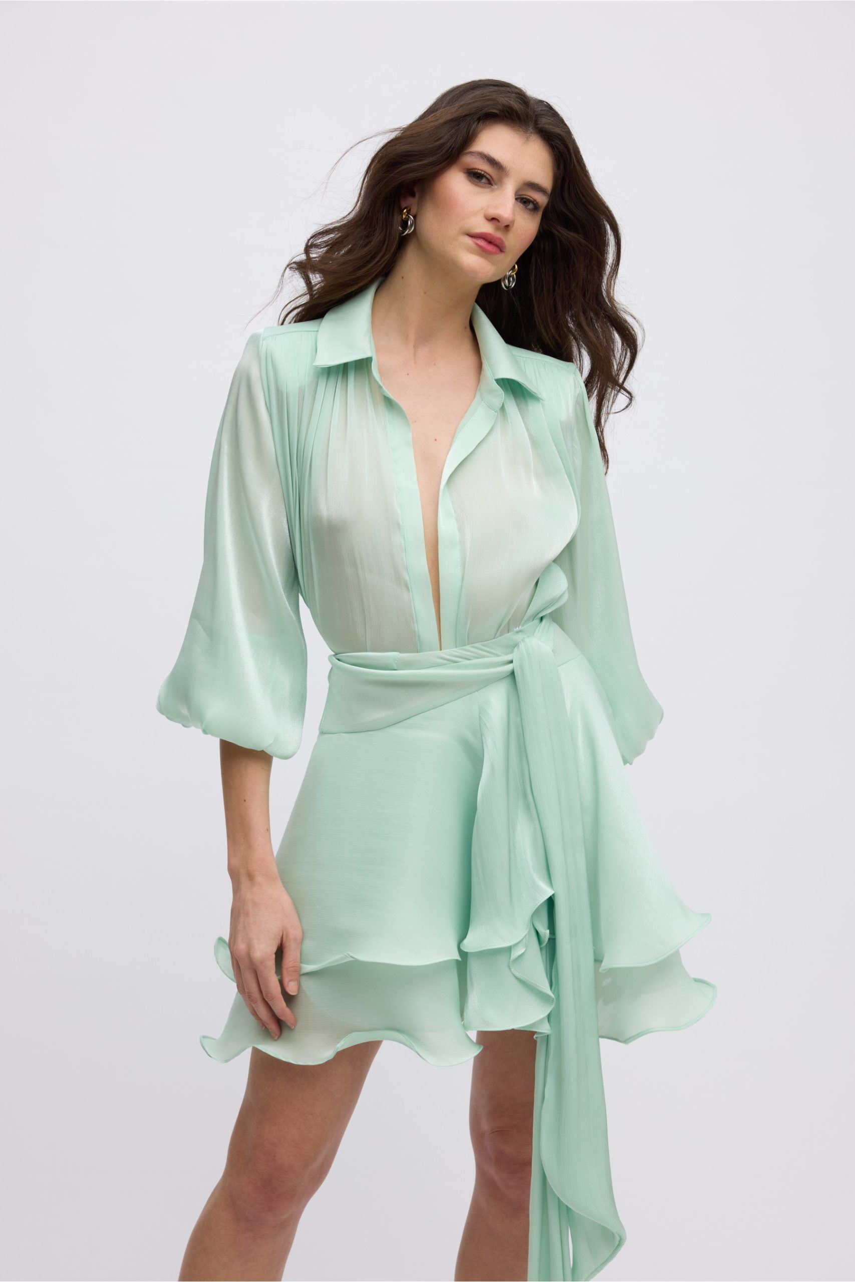 CIEL SS26 PART224354-1800x2700 CLIO SHIRT(MINT) - Image 1