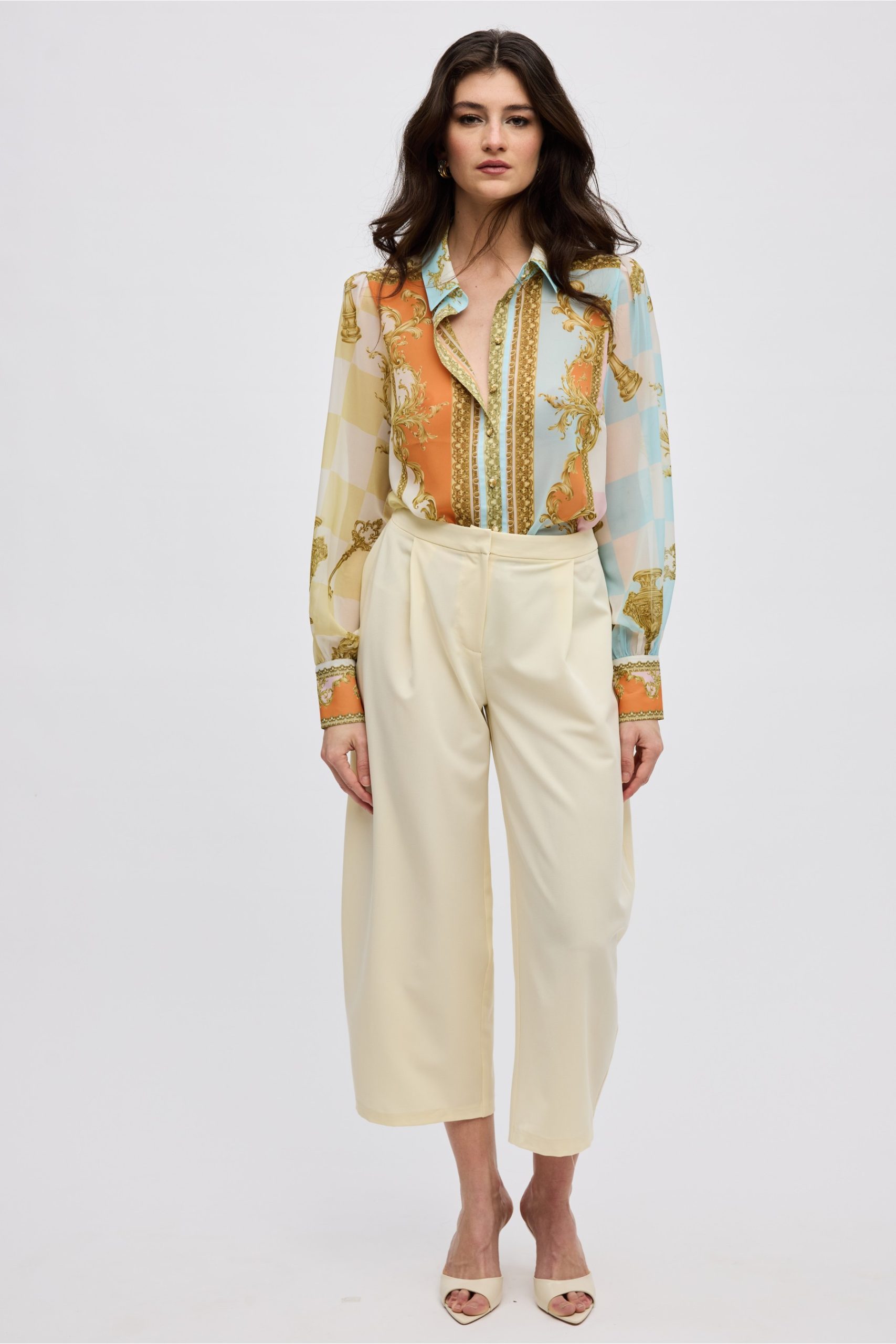 CIEL ss2623592-1800x2700 BARREL PANTS(BUTTER YELLOW) - Image 1