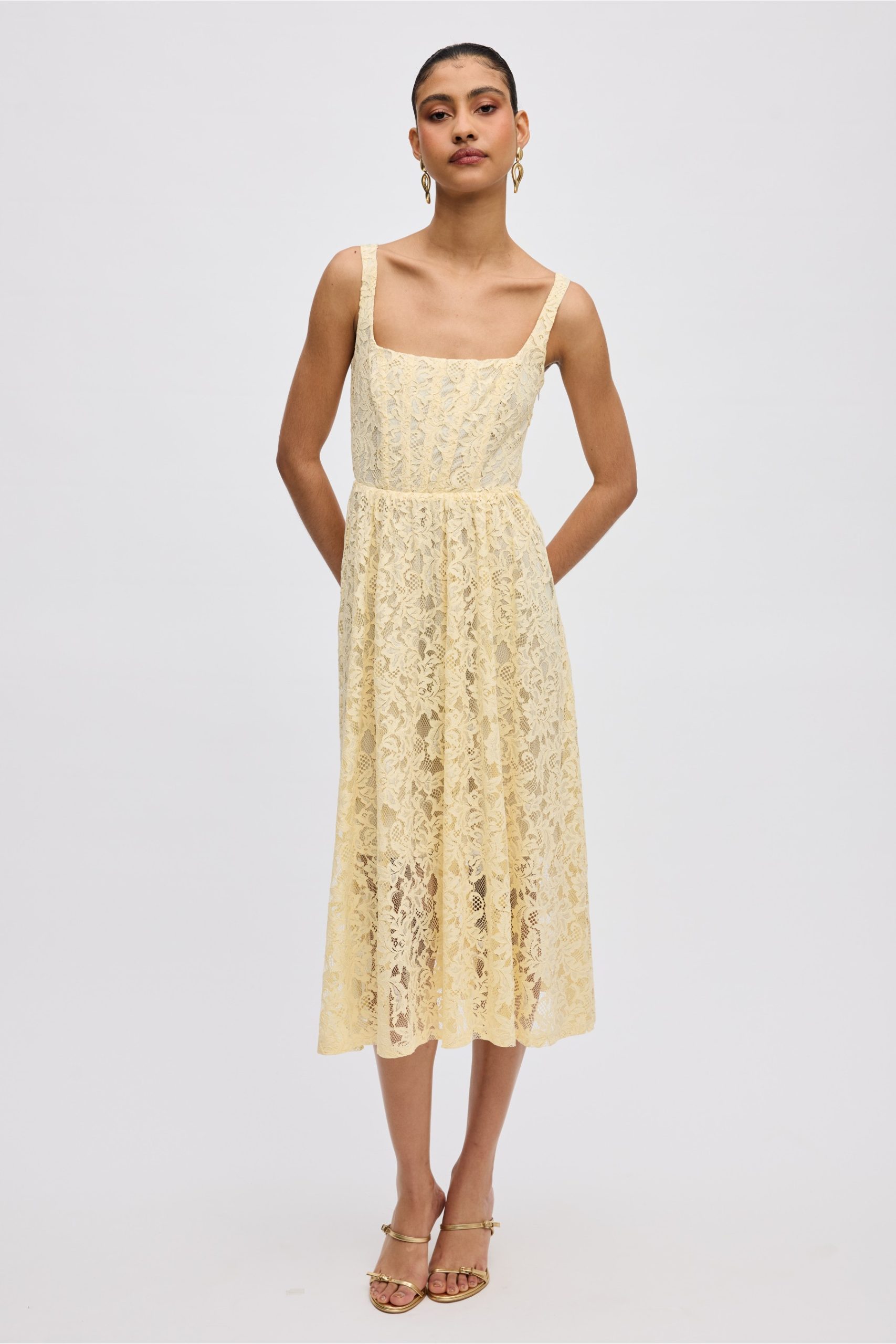CIEL ss2622873-1800x2700 LACE MIDI DRESS - Image 1