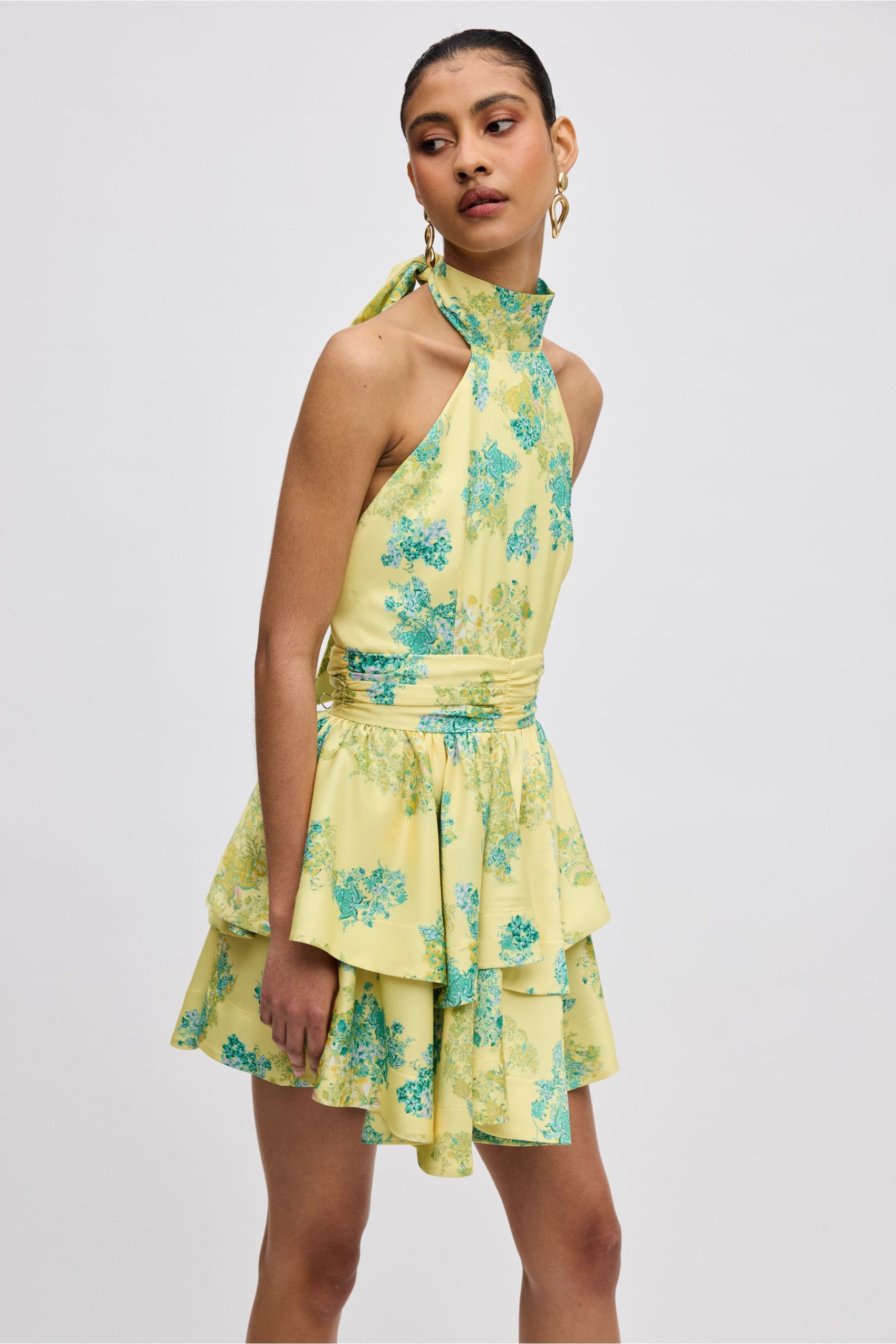 CIEL ss2622972-1800x2700 LIME MINI DRESS - Image 1