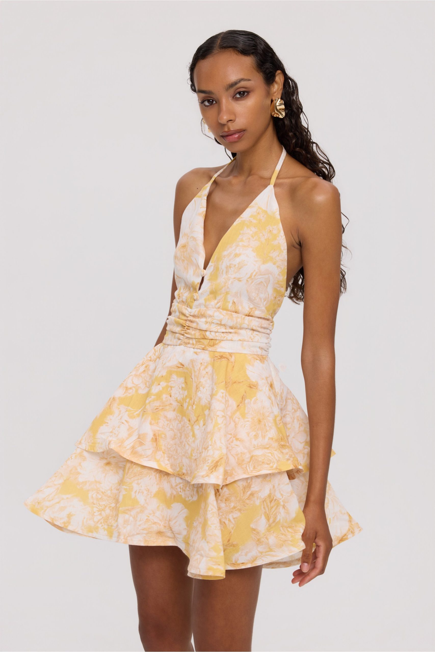 Untitled Capture36772-1800x2700 SOLENE LINEN MINI DRESS - Image 1