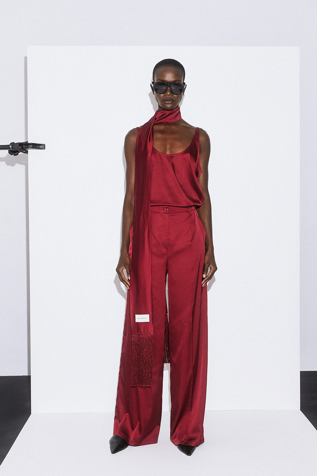 2026_07_22-Dolce-Domenica1115 MARISA SATIN TROUSER - Image 1