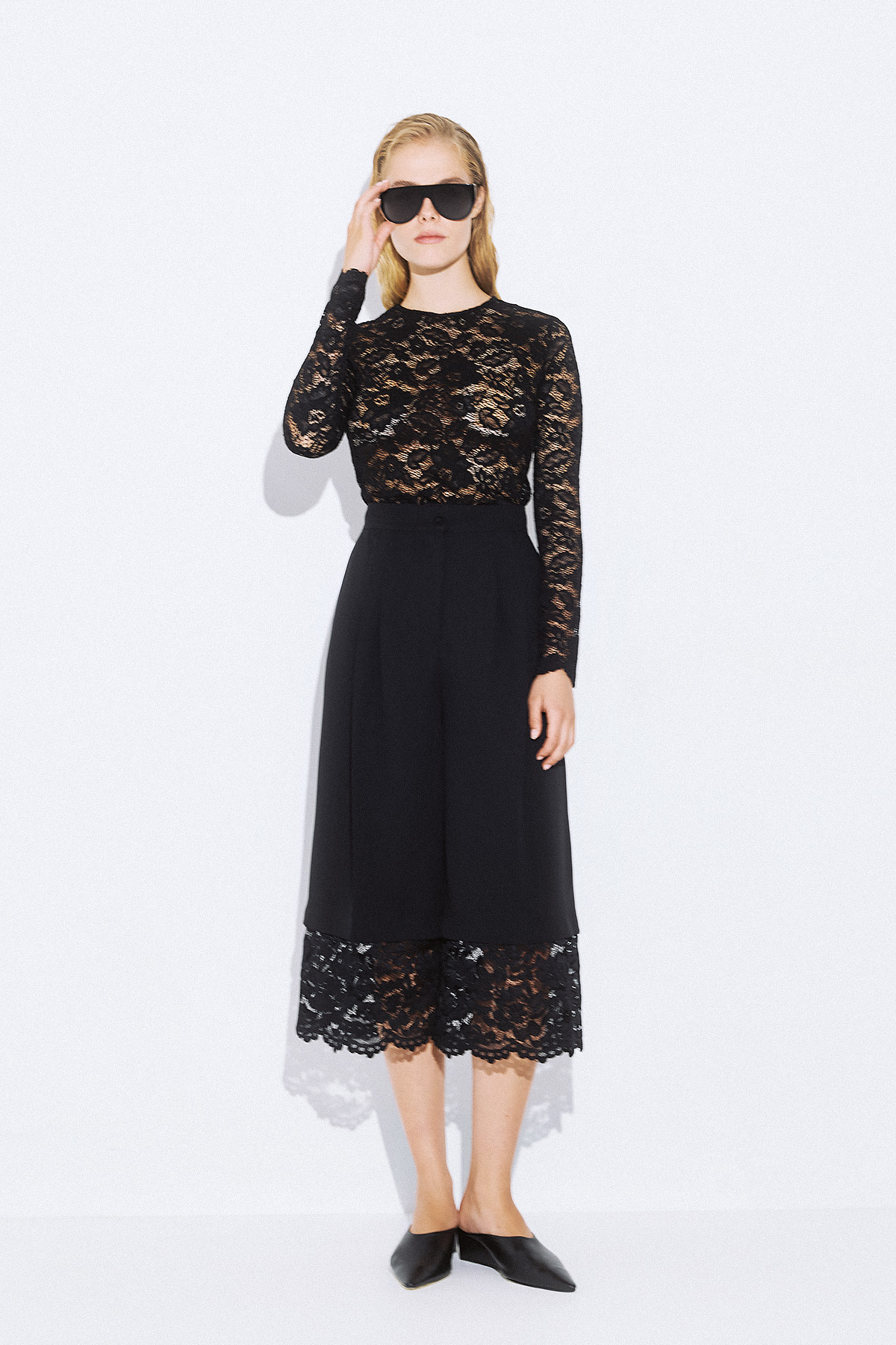 2026_07_22-Dolce-Domenica1808 MIRELLA CREPE ZIP CULOTTE - Image 1