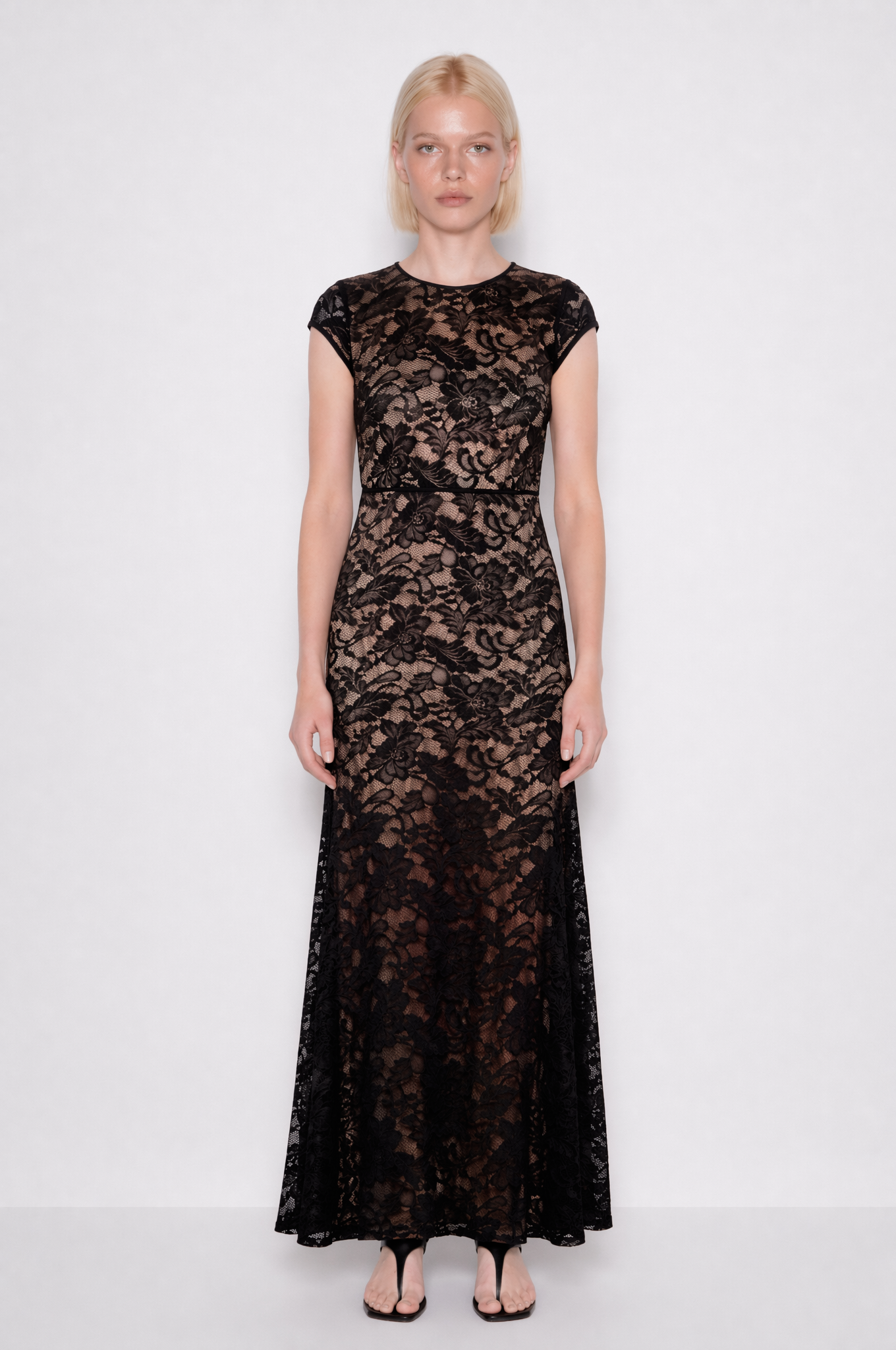 MOONVEIL BLK DRESS MOONVEIL BLACK DRESS - Image 1