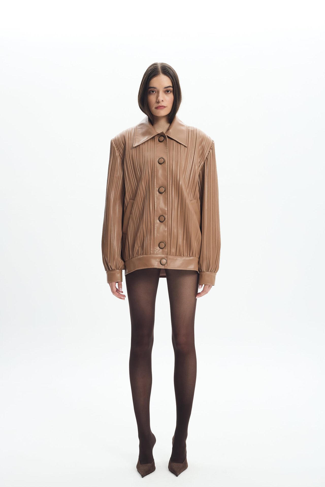 LACHAINE-FW2658145 CHARLOTTE JACKET TOBACCO - Image 1