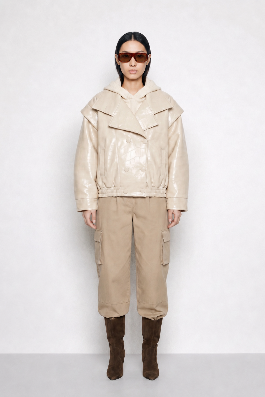 THE-STATEMENT-BEIGE-JACKET-1 THE STATEMENT BEIGE JACKET - Image 1
